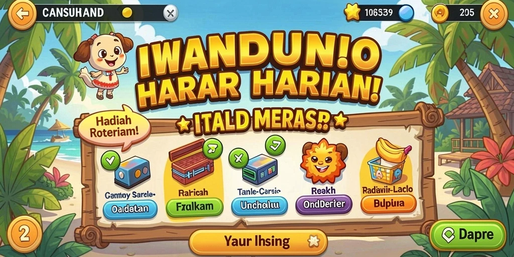 Pemandangan dalam game yang memukau dan detail.