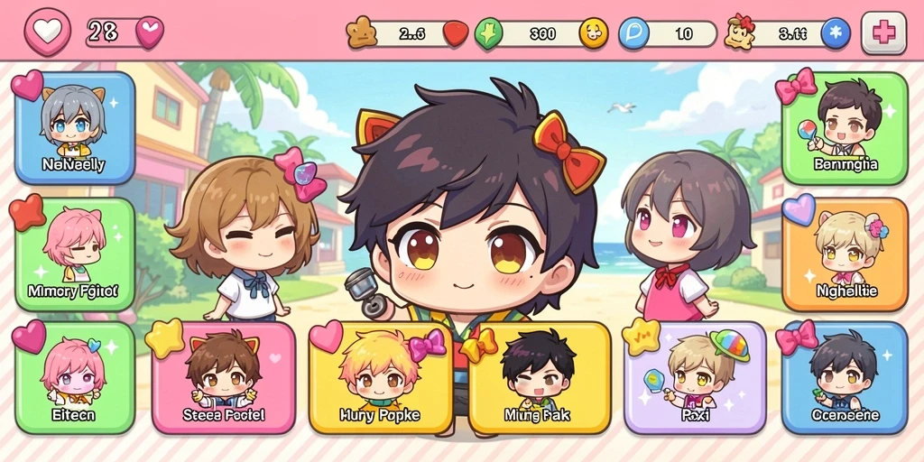Screenshot menampilkan interaksi dengan pemain lain dalam mode multiplayer.