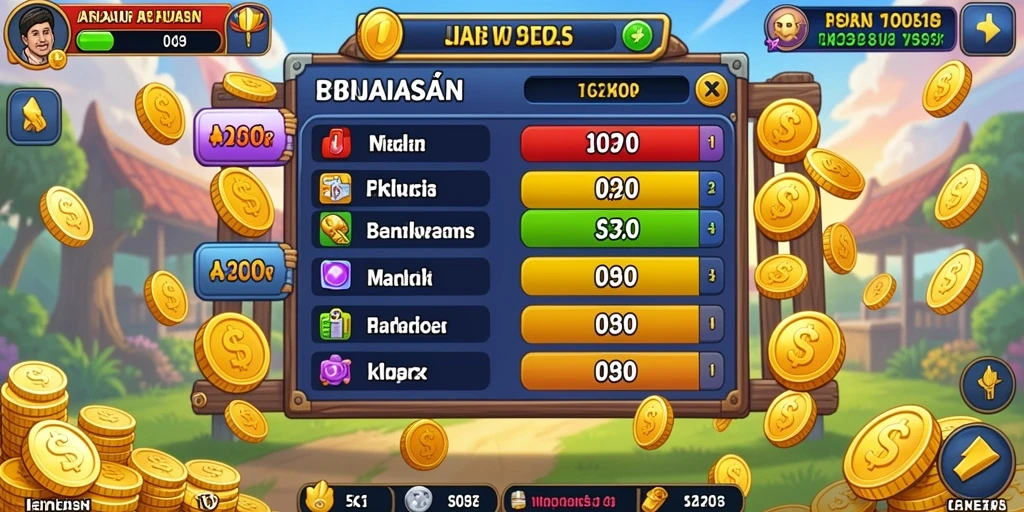 Serunya bermain game dengan berbagai pilihan yang variatif.