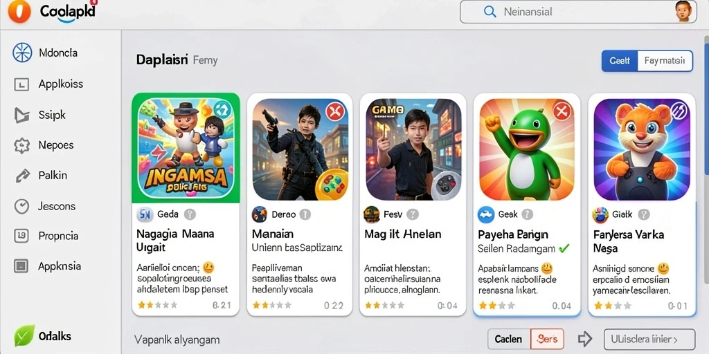 Leaderboard menampilkan para pemenang turnamen.