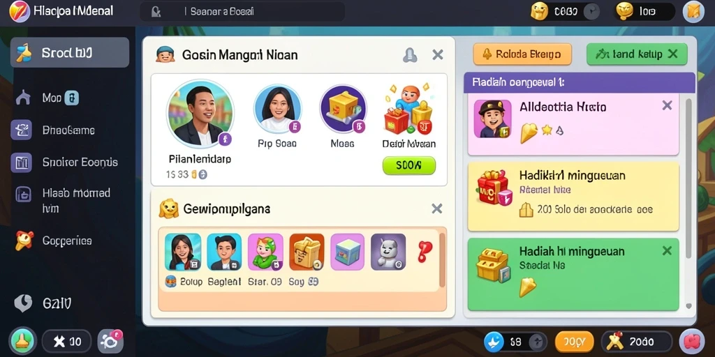 Fitur bonus harian yang menguntungkan.