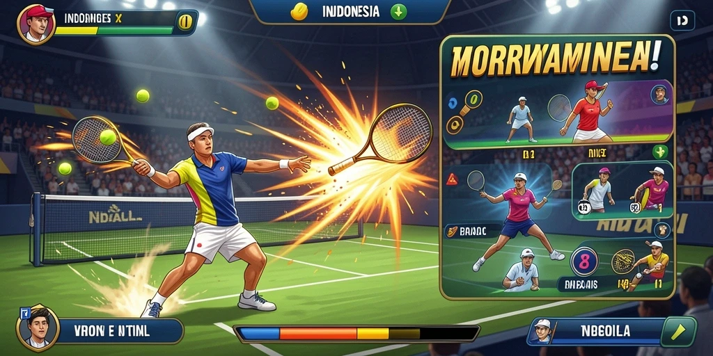 Mode multiplayer memungkinkan Anda bersaing dengan pemain lain.